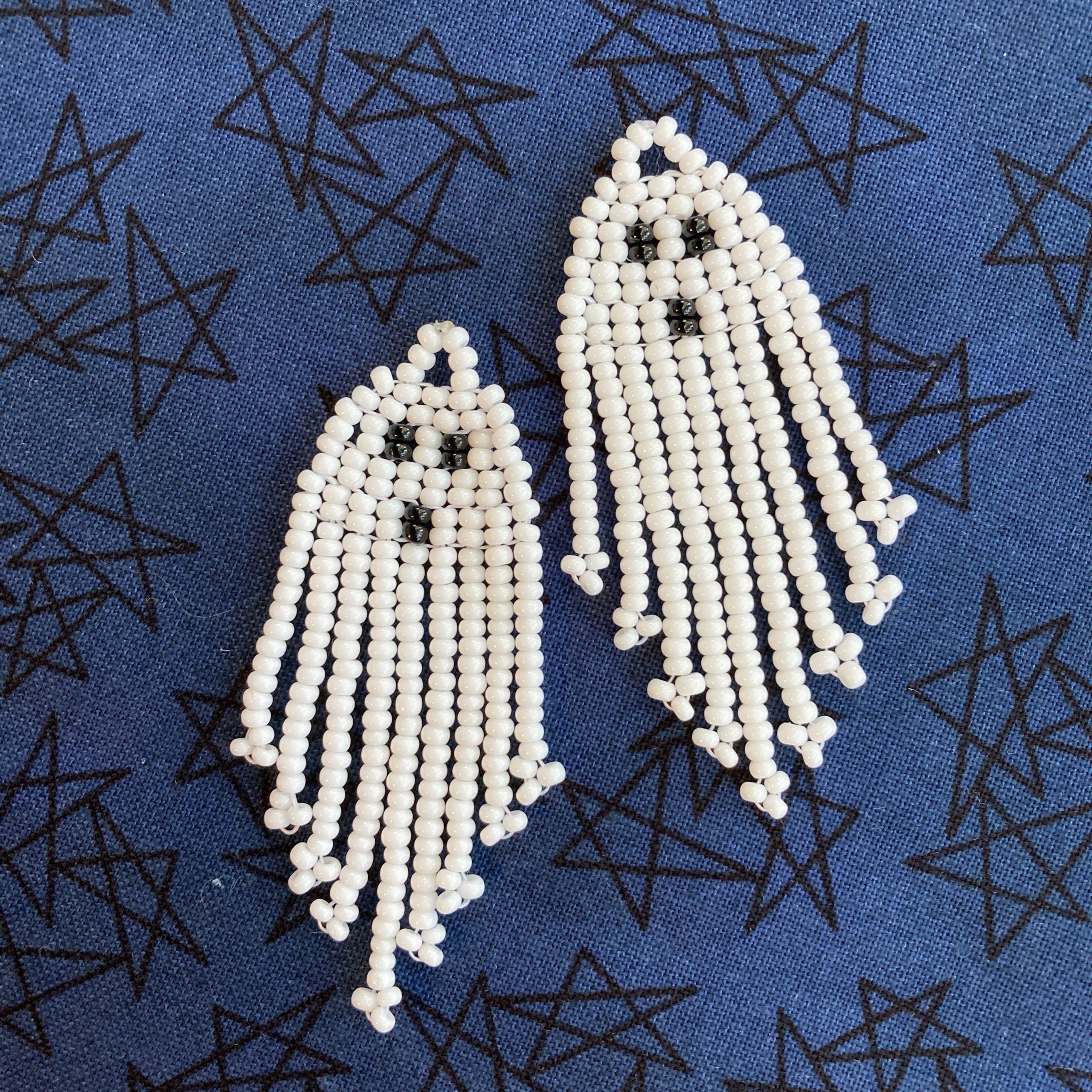 ghost earrings